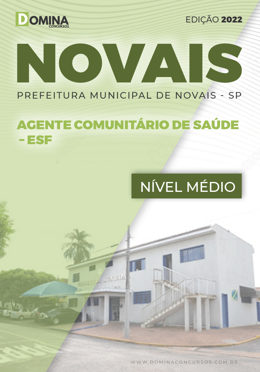 Apostila Pref Novais SP 2022 Agente Comunitário ESF