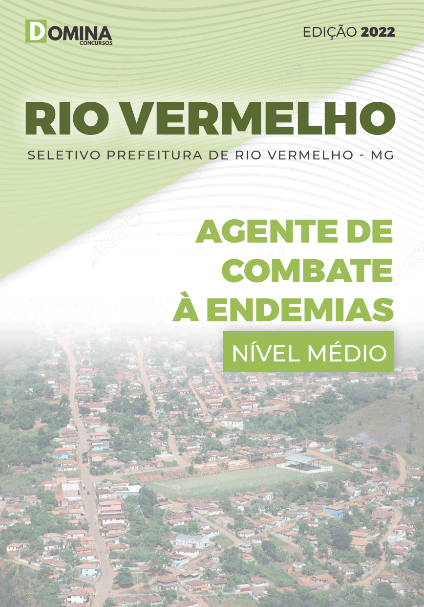 Apostila Pref Rio Vermelho MG 2022 Agente Combate Endemias