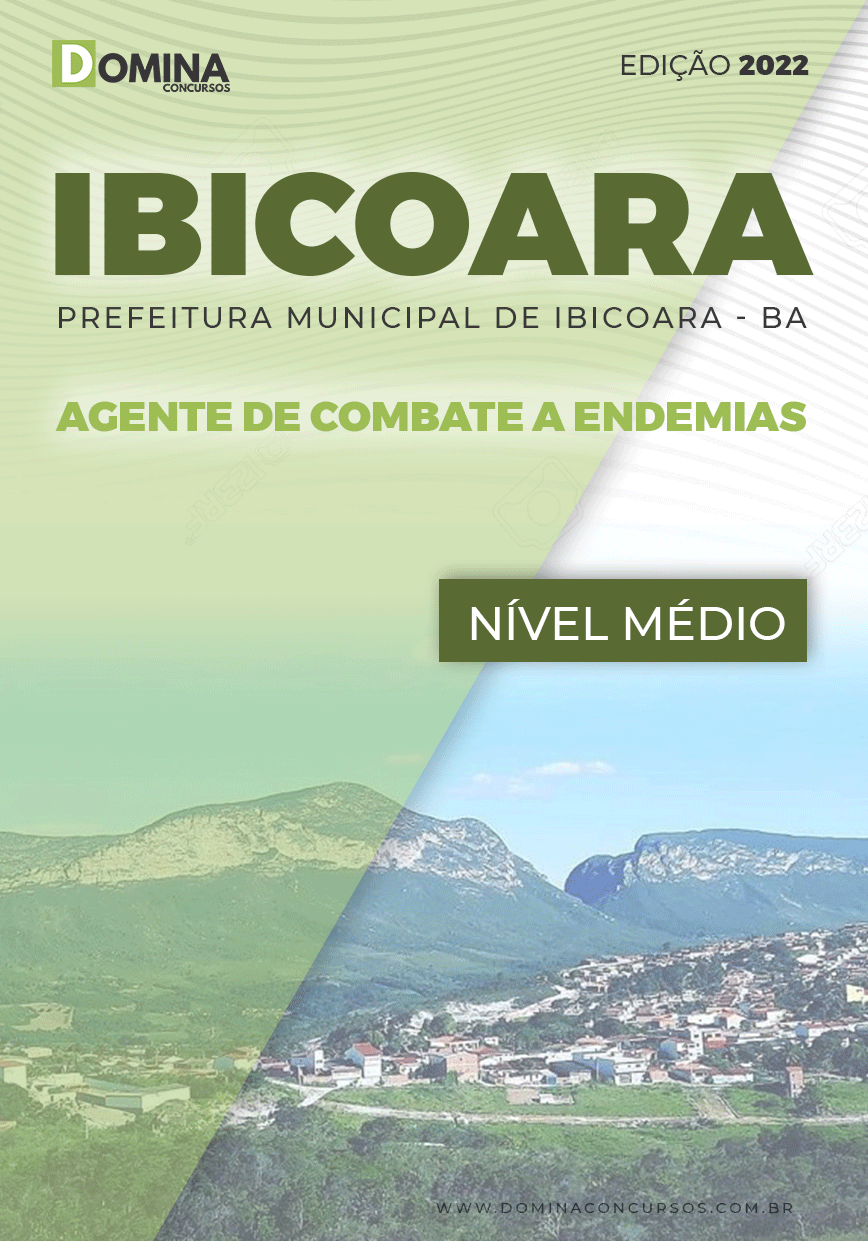 Apostila Pref Ibicoara BA 2022 Agente de Combate a Endemias