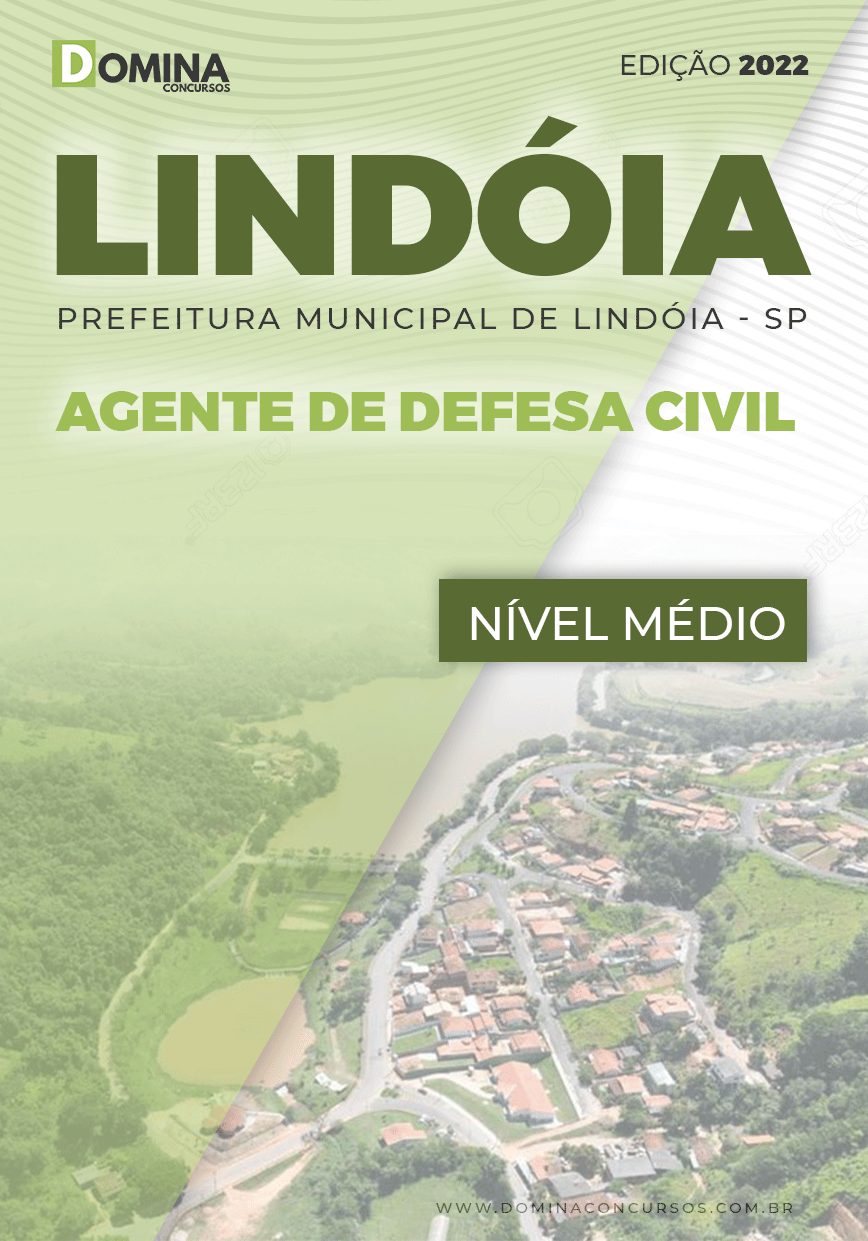 Apostila Concurso Pref Lindóia SP 2022 Agente Defesa Civil