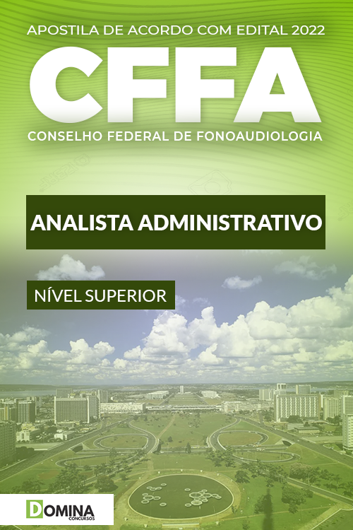 Apostila Concurso CFFA 2022 Analista Administrativo