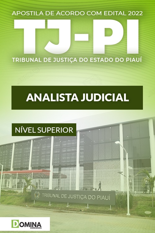 Apostila Digital Concurso TJ PI 2022 Analista Judicial