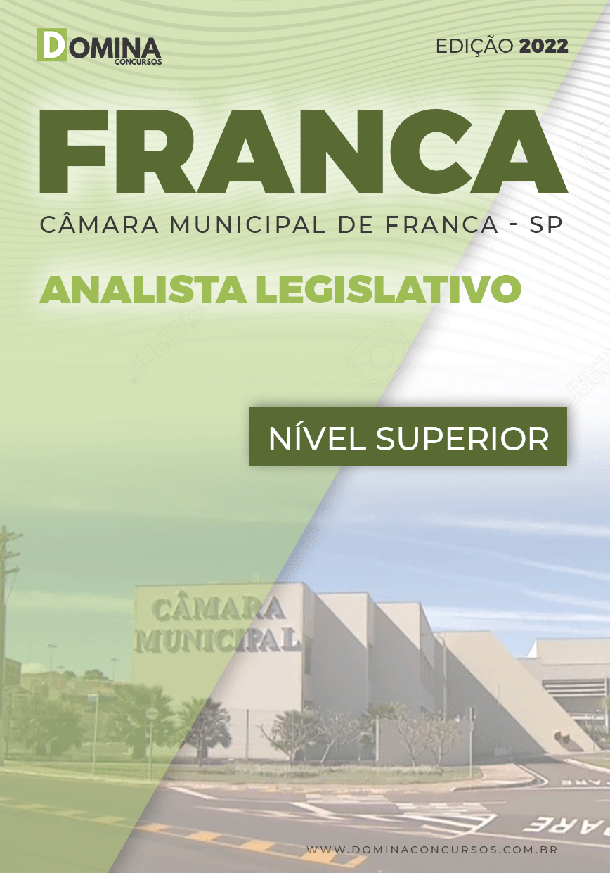 Apostila Câmara Franca SP 2022 Analista Legislativo