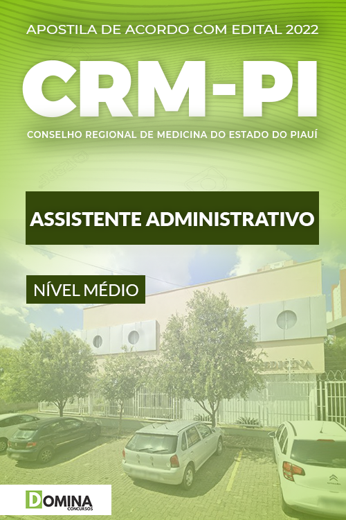 Apostila Concurso CRM PI 2022 Assistente Administrativo