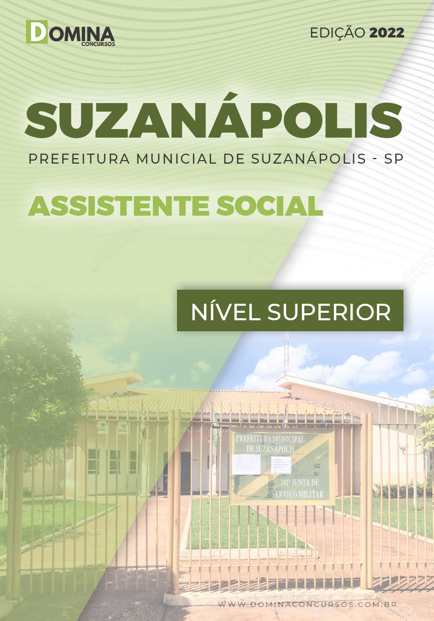 Apostila Pref Suzanápolis SP 2022 Assistente Social