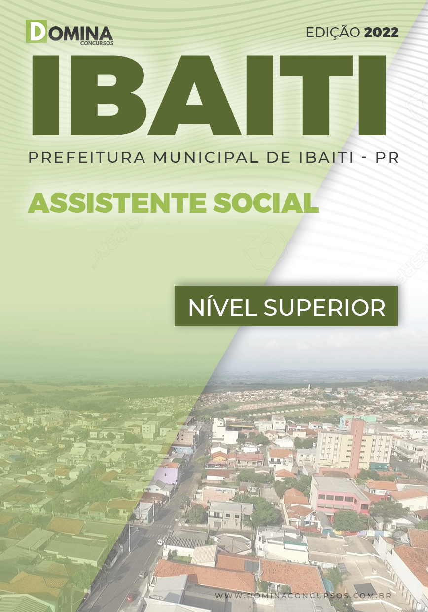 Apostila Concurso Pref Ibaiti PR 2022 Assistente Social