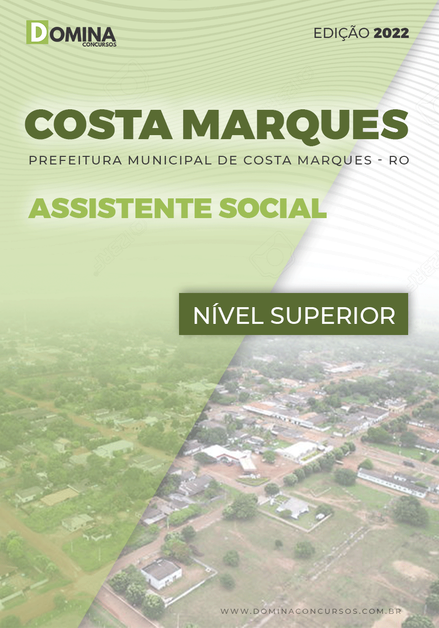 Apostila Pref Costa Marques RO 2022 Assistente Social