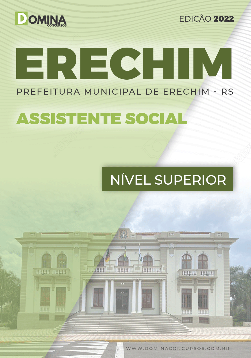 Apostila Concurso Pref Erechim RS 2022 Assistente Social