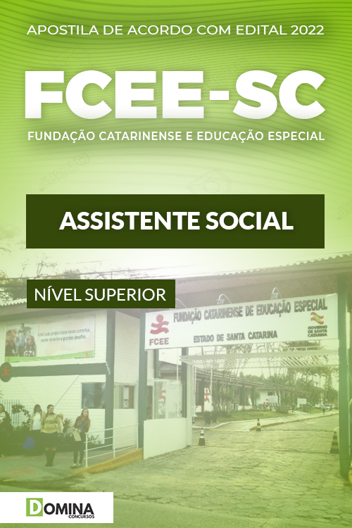Apostila Digital Concurso FCEE SC 2022 Assistente Social