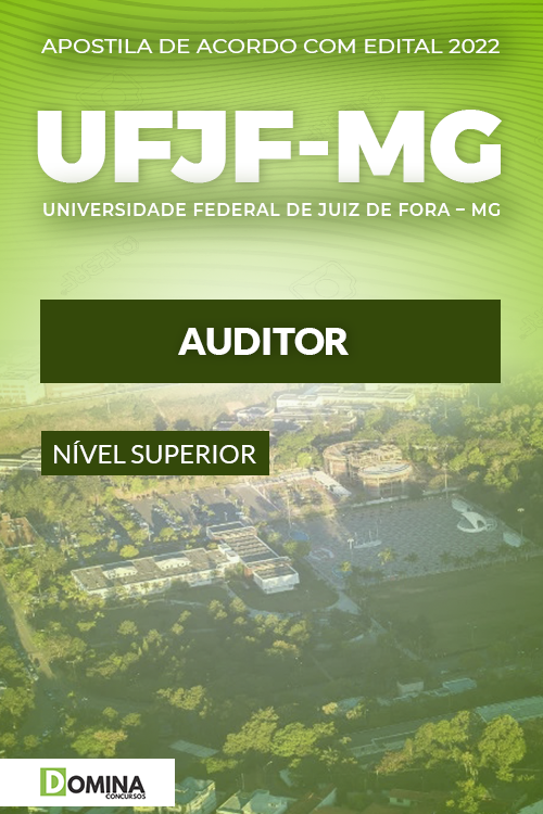 Apostila Digital Concurso Público UFJF MG 2022 Auditor