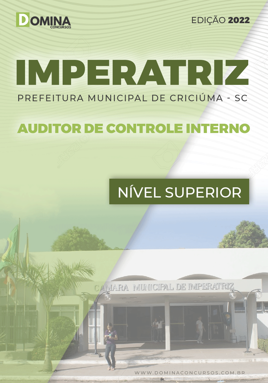 Apostila Câmara Imperatriz MA 2022 Auditor Controle Interno