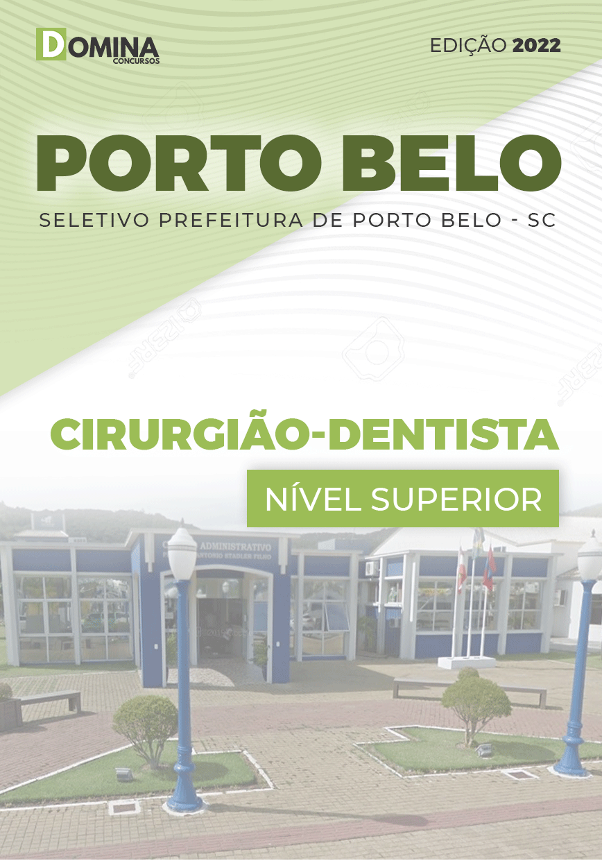 Apostila Pref Porto Belo SC 2022 Cirurgião Dentista