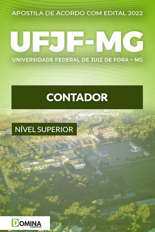 Apostila Digital Concurso Público UFJF MG 2022 Contador