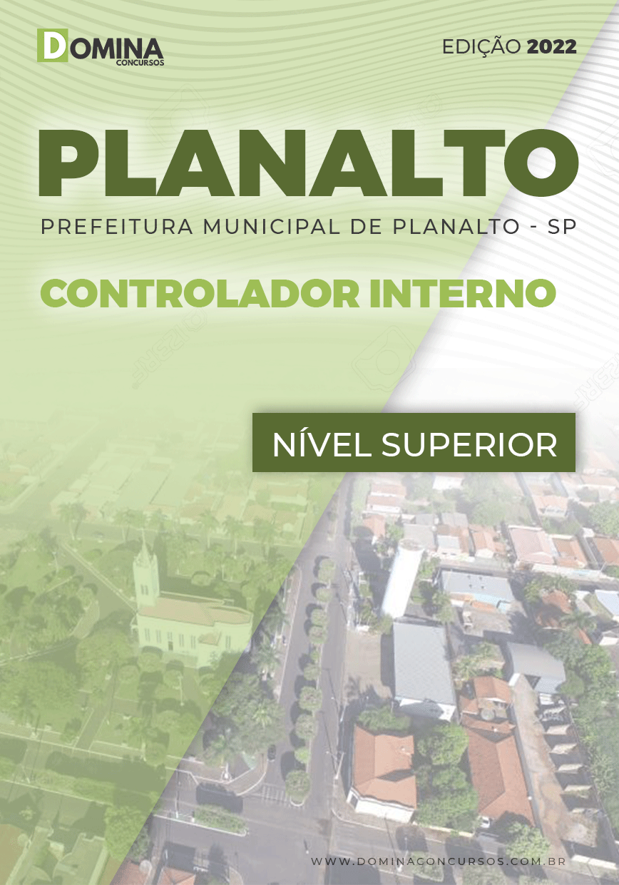Apostila Concurso Pref Planalto SP 2022 Controle Interno