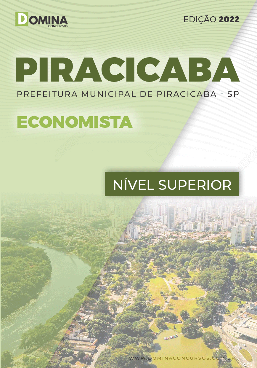 Apostila Concurso Pref Piracicaba SP 2022 Economista