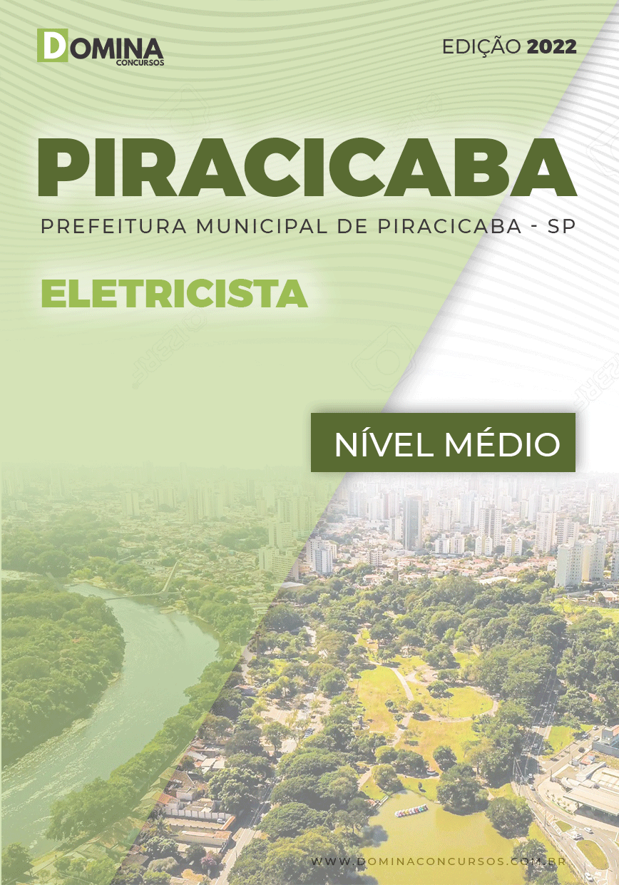 Apostila Concurso Pref Piracicaba SP 2022 Eletricista