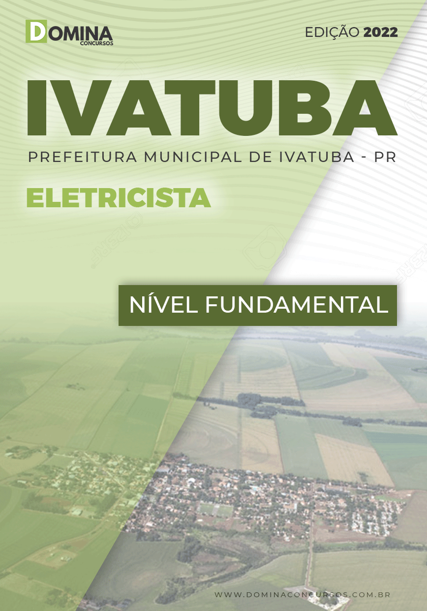 Apostila Digital Concurso Pref Ivatuba PR 2022 Eletricista
