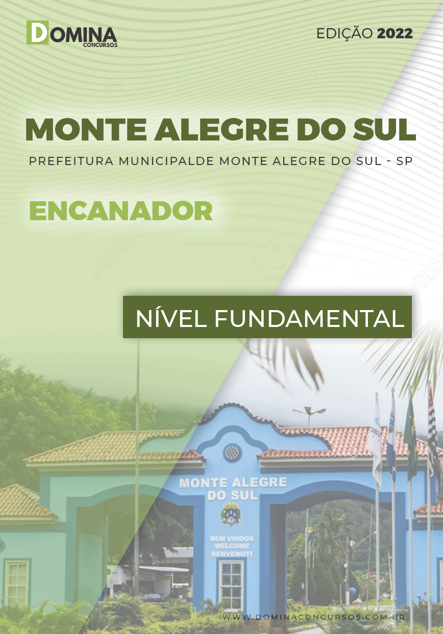Apostila Digital Pref Monte Alegre Sul SP 2022 Encanador