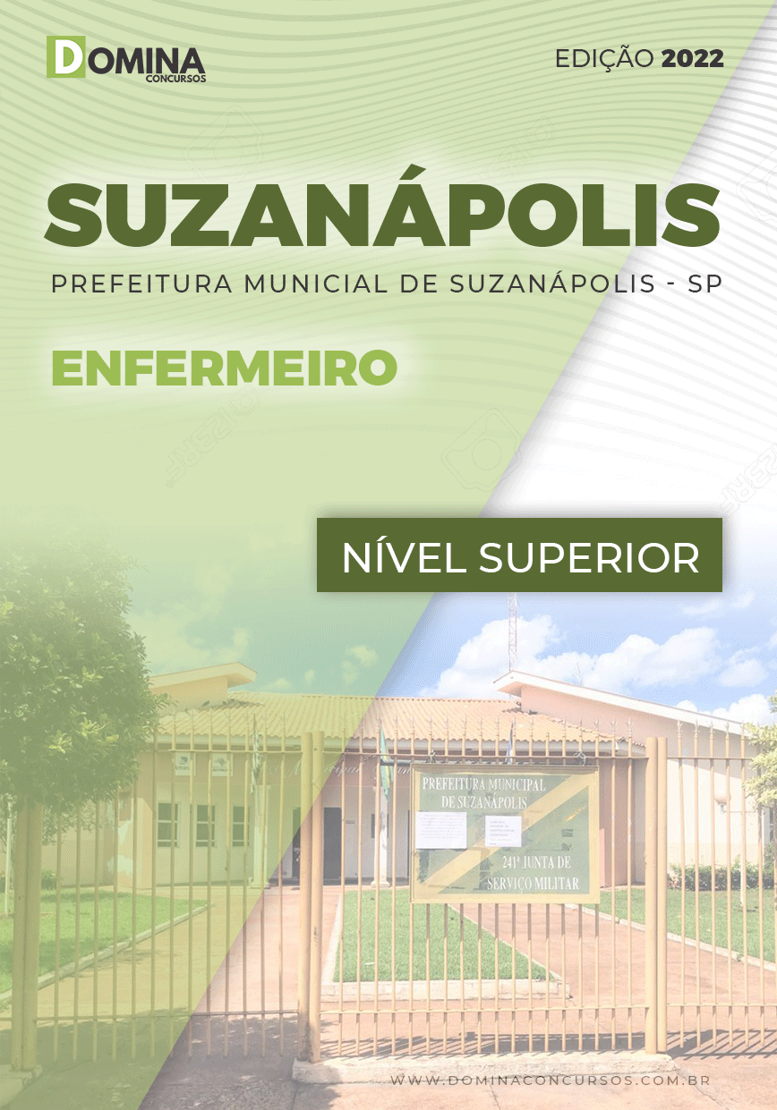 Apostila Digital Pref Suzanápolis SP 2022 Enfermeiro