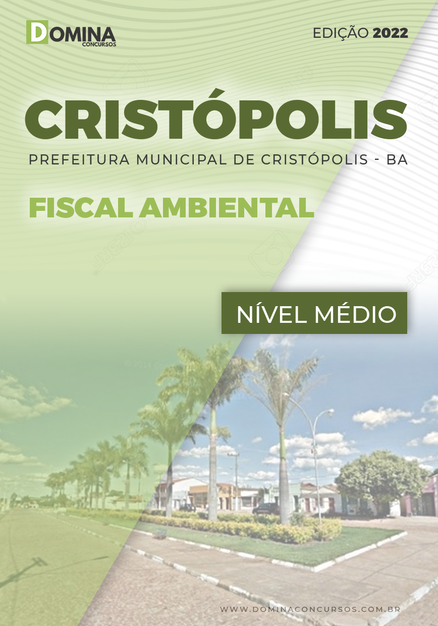 Apostila Digital Pref Cristópolis BA 2022 Fiscal Ambiental