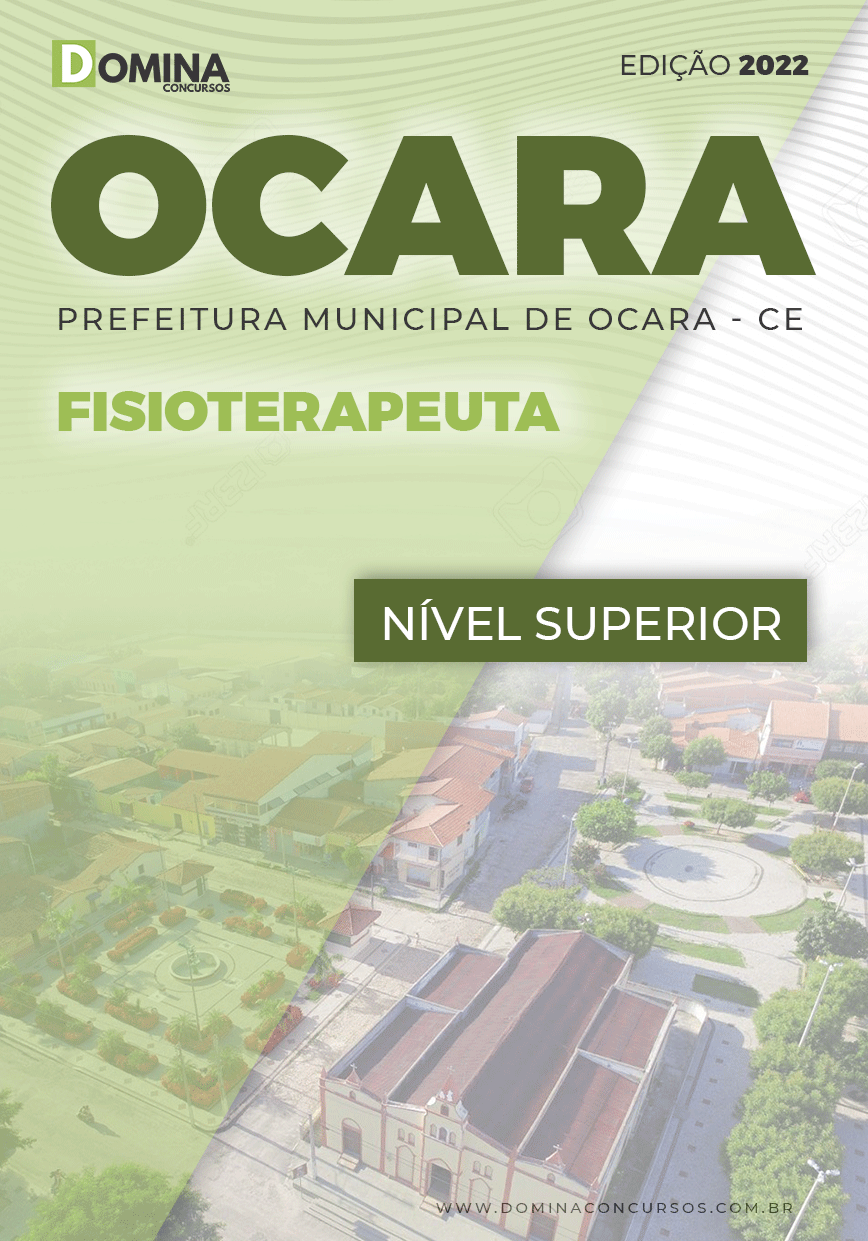 Apostila Concurso Pref Ocara CE 2022 Fisioterapeuta