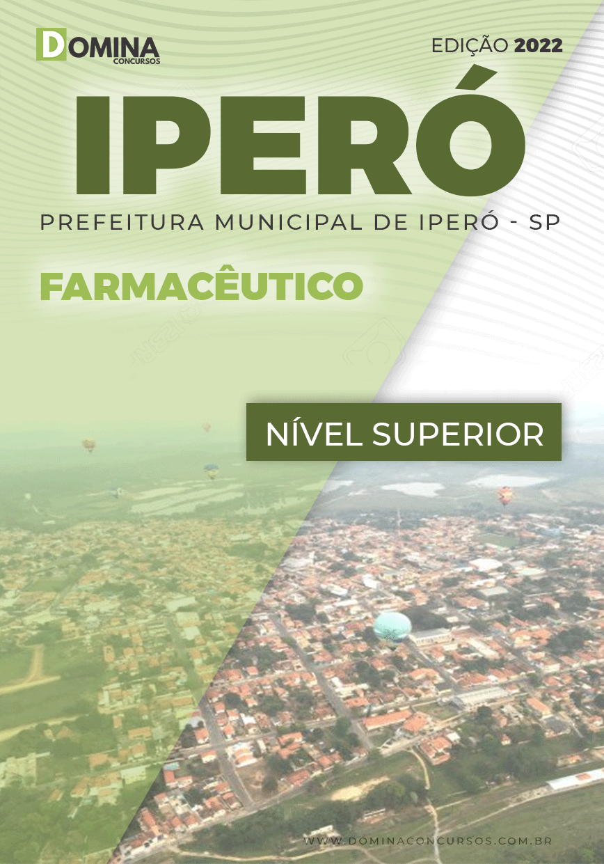 Apostila Concurso Pref Iperó SP 2022 Farmacêutico