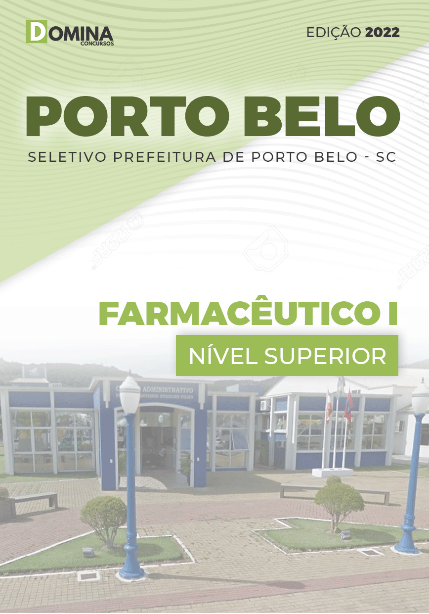 Apostila Digital Pref Porto Belo SC 2022 Farmacêutico I