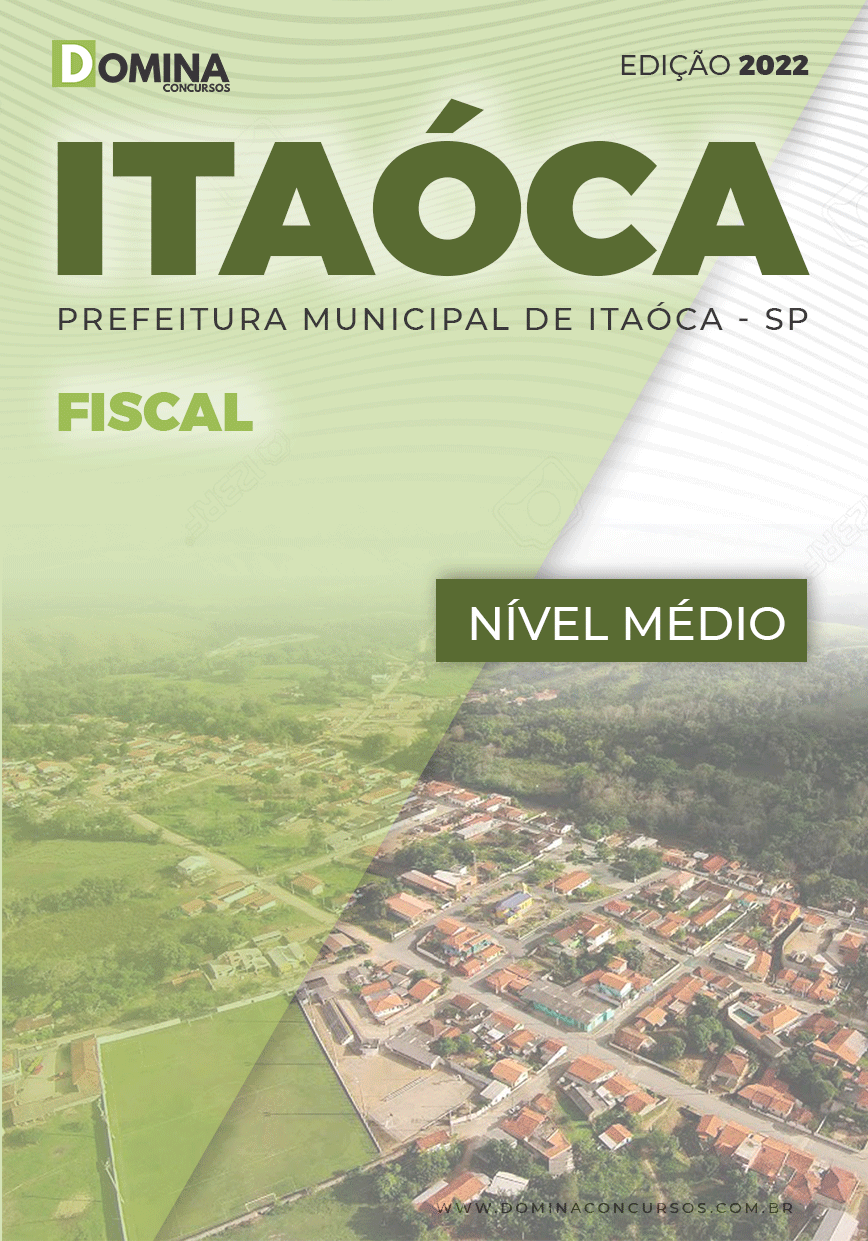 Apostila Digital Concurso Pref Itaoca SP 2022 Fiscal