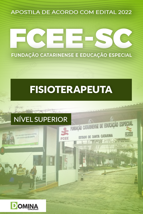 Apostila Digital Concurso FCEE SC 2022 Fisioterapeuta