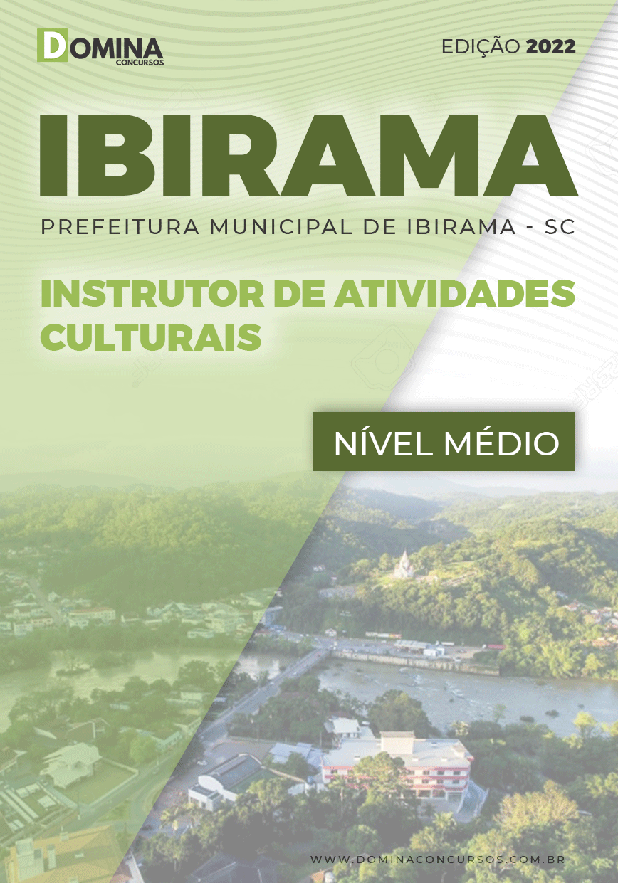 Apostila Pref Ibirama SC 2022 Instrutor Atividades Culturais