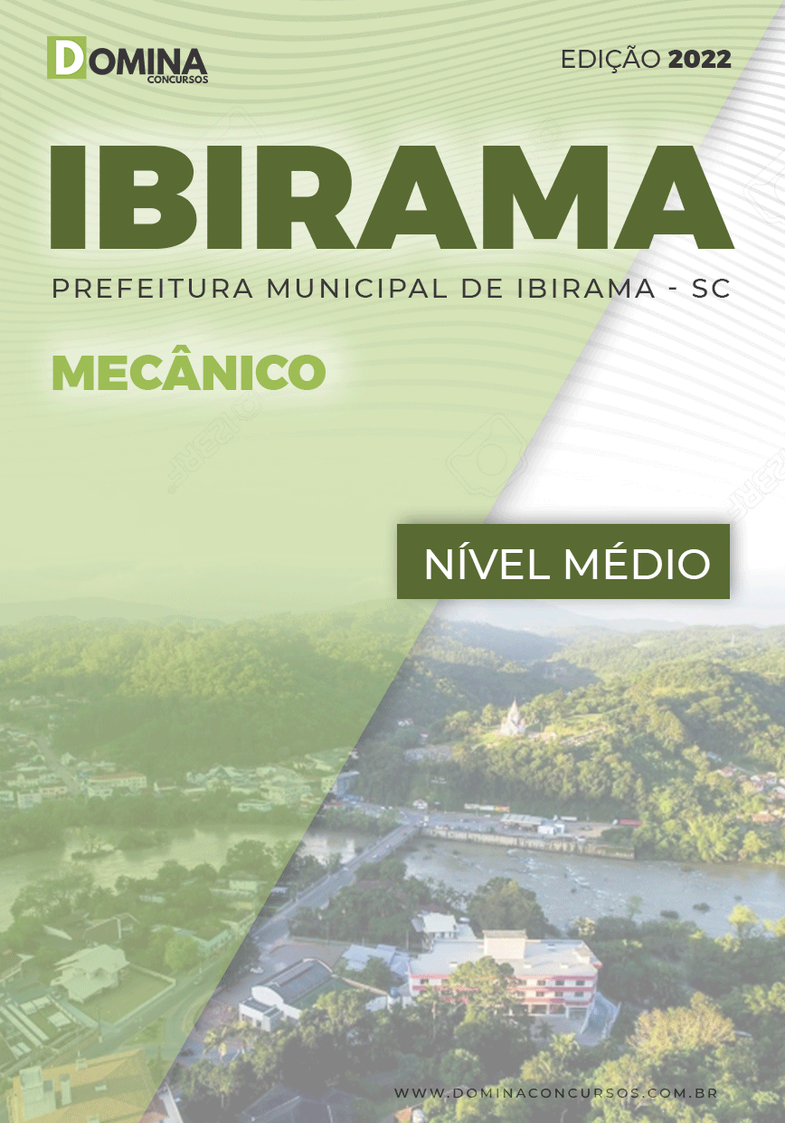 Apostila Digital Concurso Pref Ibirama SC 2022 Mecânico
