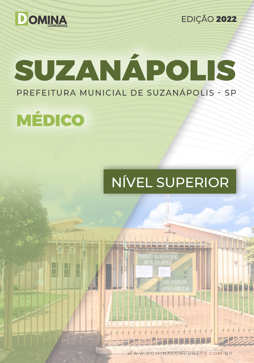 Apostila Digital Concurso Pref Suzanápolis SP 2022 Médico