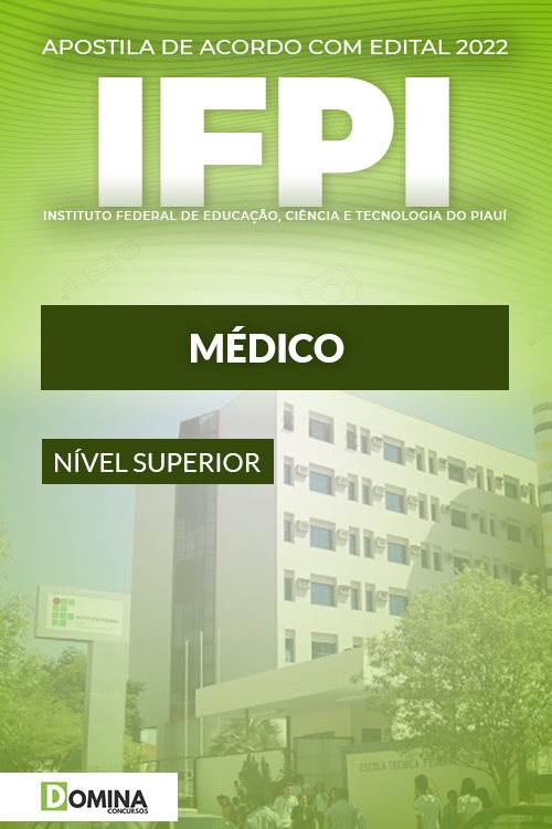 Apostila Digital Concurso Público IFPI 2022 Médico