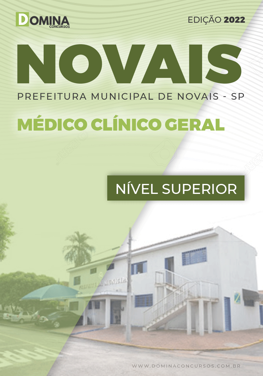 Apostila Concurso Pref Novais SP 2022 Médico Clínico Geral