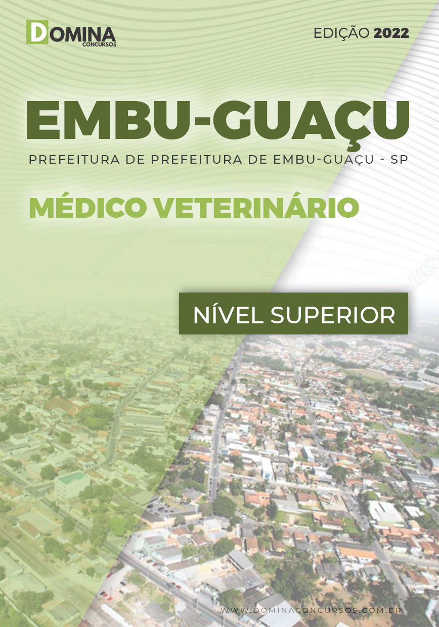 Apostila Pref Embu Guaçu SP 2022 Médico Veterinário