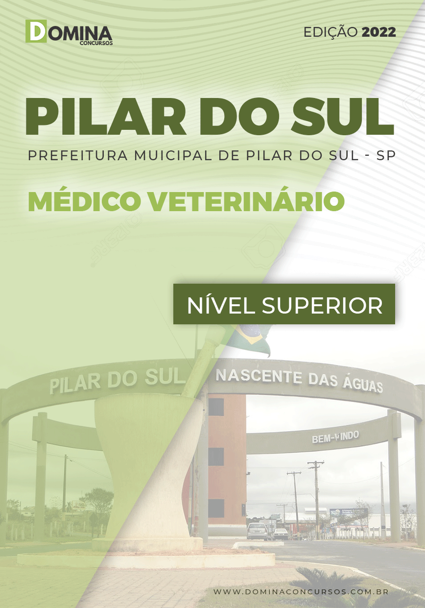 Apostila Concurso Pref Pilar Sul SP 2022 Médico Veterinário