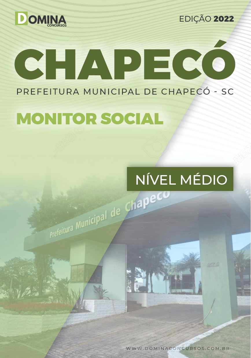 Apostila Digital Pref Chapecó SC 2022 Monitor Social