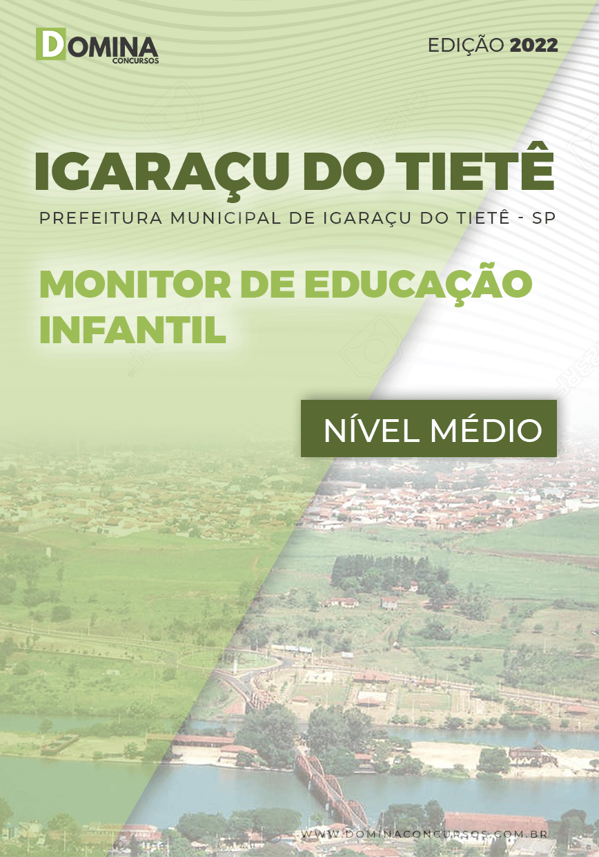 Apostila Pref Igaraçu Tietê SP 2022 Monitor Educação Infantil