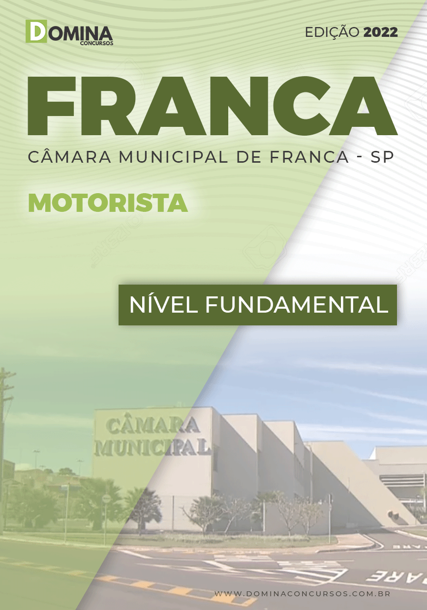 Apostila Concurso Câmara Franca SP 2022 Motorista