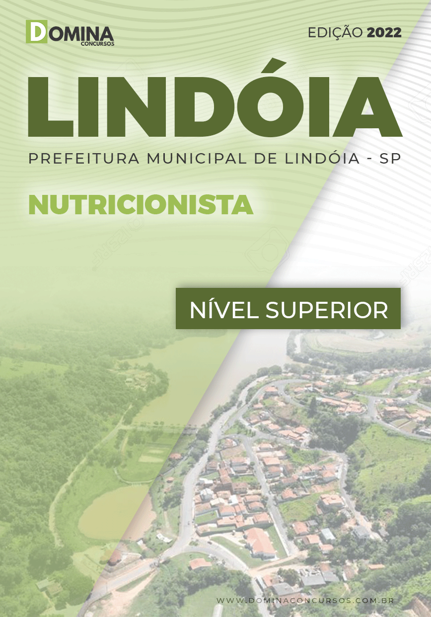 Apostila Concurso Pref Lindóia SP 2022 Nutricionista