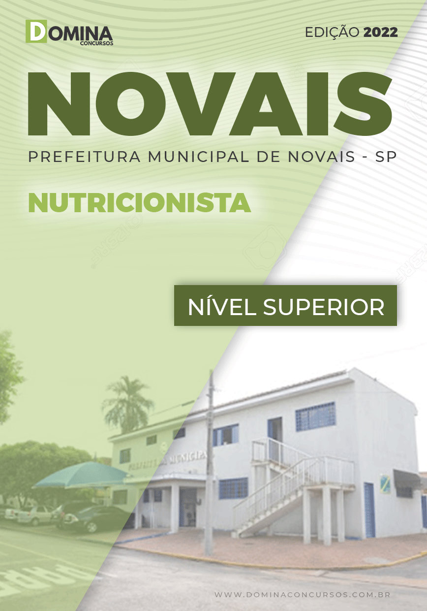 Apostila Concurso Pref Novais SP 2022 Nutricionista