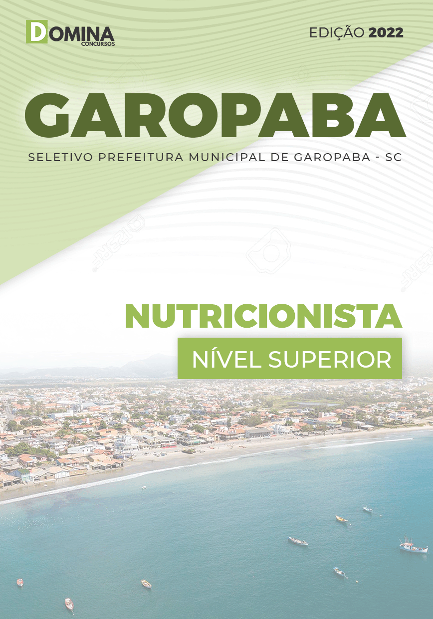 Apostila Concurso Pref Garopaba SC 2022 Nutricionista