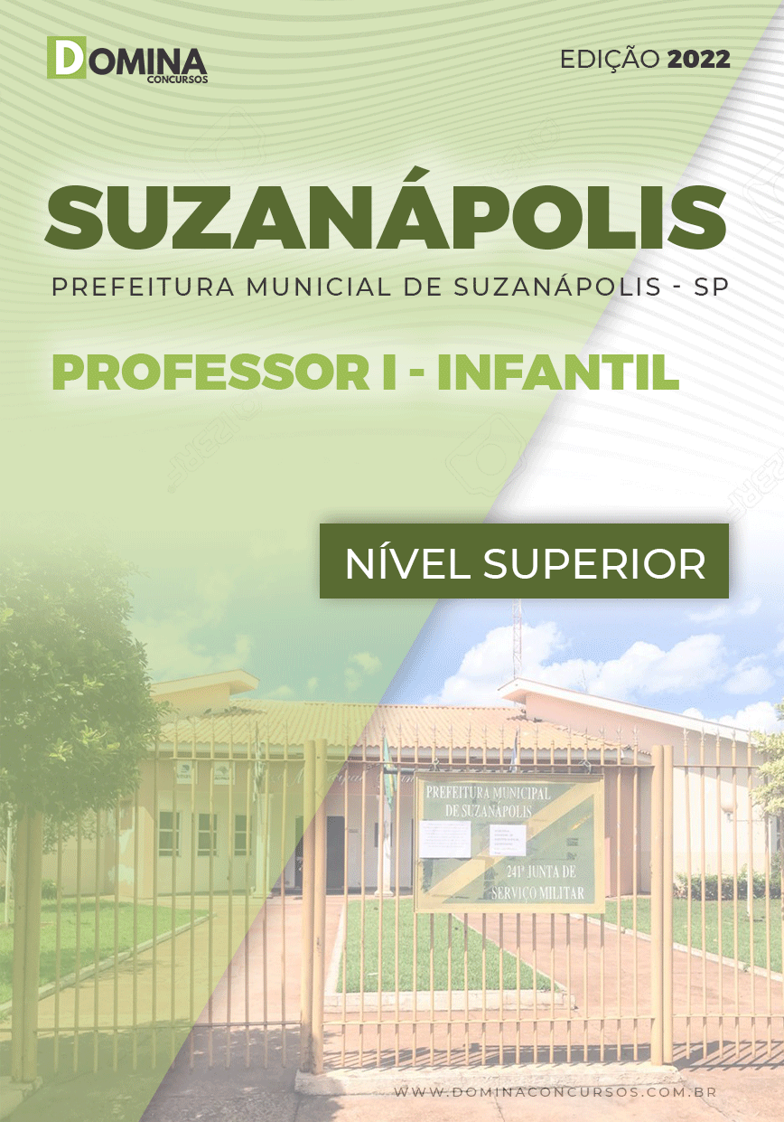 Apostila Digital Pref Suzanápolis SP 2022 Professor I Infantil