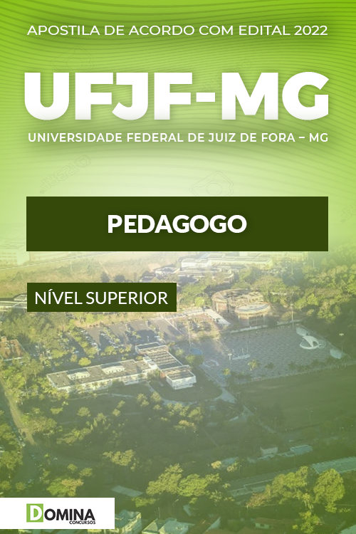 Apostila Digital Concurso Público UFJF MG 2022 Pedagogo