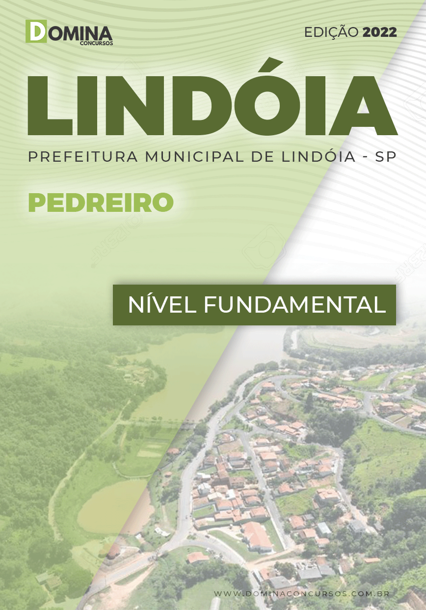 Apostila Digital Concurso Pref Lindóia SP 2022 Pedreiro