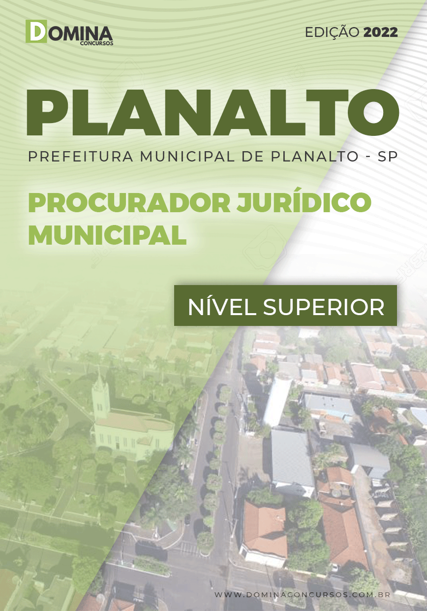 Apostila Pref Planalto SP 2022 Procurador Jurídico Municipal