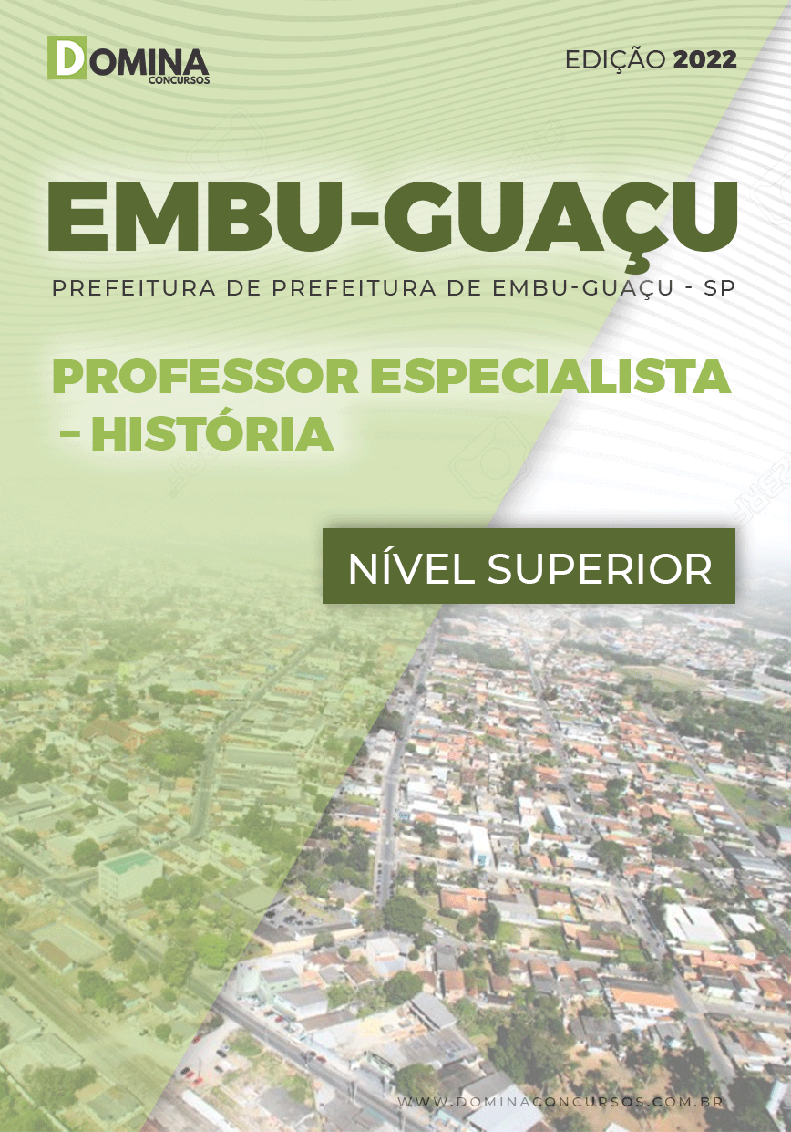 Apostila Pref Embu Guaçu SP 2022 Prof. Especialista História
