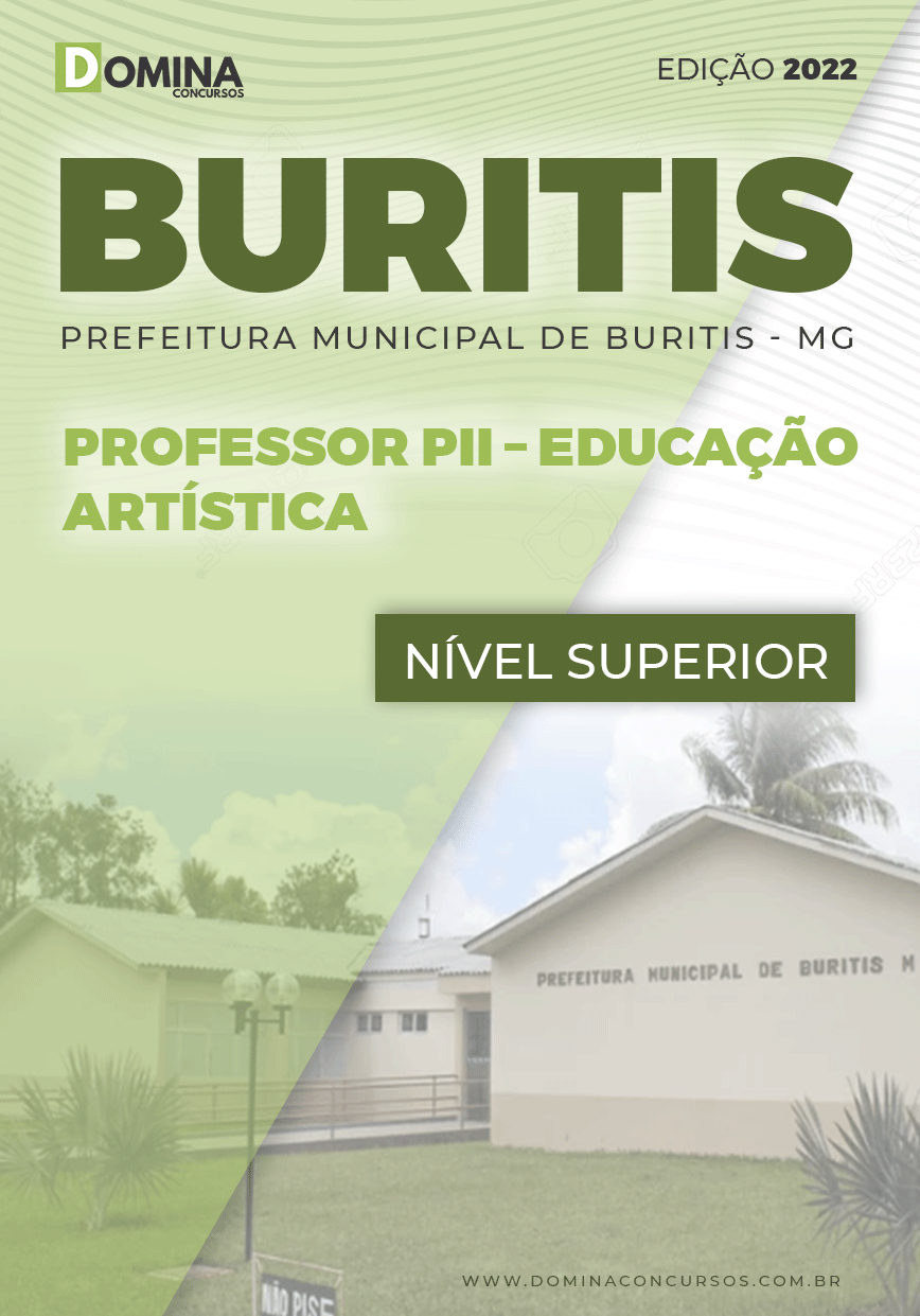 Apostila Pref Buritis MG 2022 Professor PII Educação Artística