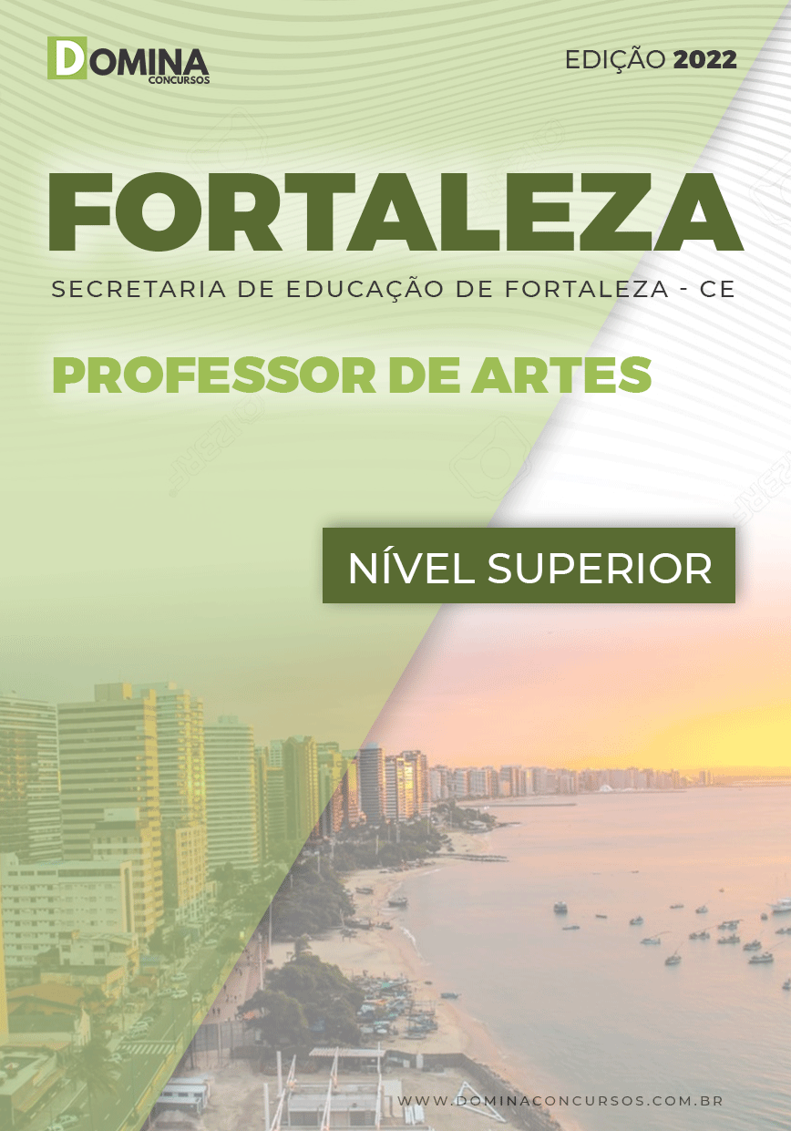 Apostila Digital Pref Fortaleza CE 2022 Professor Artes
