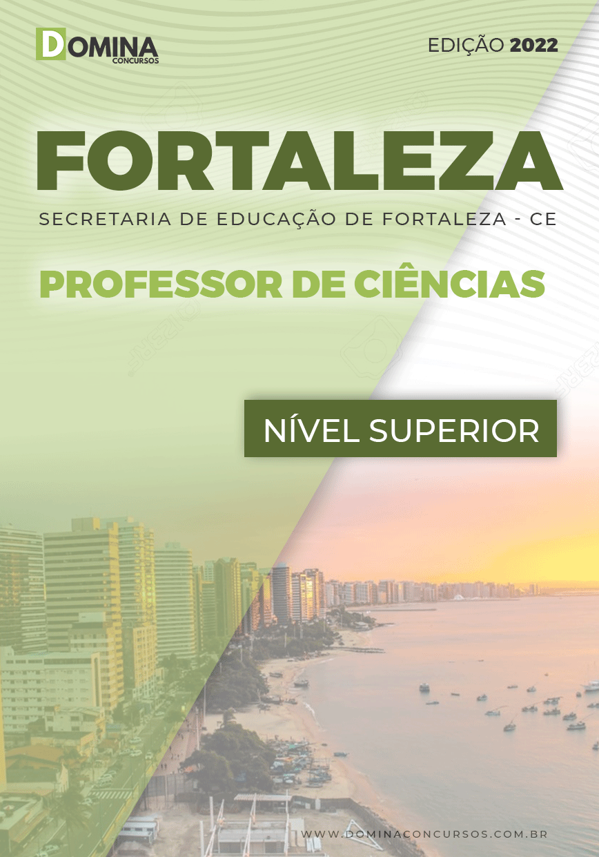 Apostila Digital Pref Fortaleza CE 2022 Professor Ciências